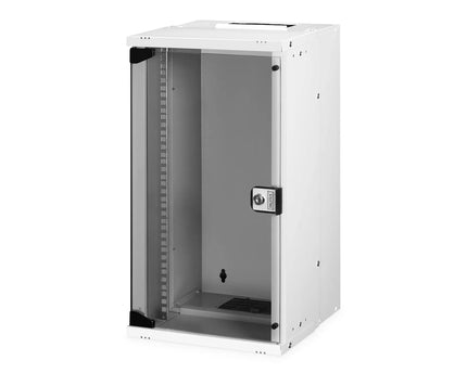 10" 12U wandmontagekast, SOHO PRO 595 x 315 x 300 mm, grijs - Networkdiscount.com