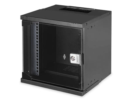 10" 6U wandmontagekast, SOHO PRO 325 x 315 x 300 mm, zwart - Networkdiscount.com