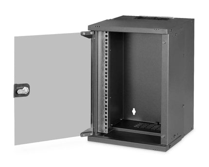 10" 9U wandmontagekast, SOHO PRO 460 x 315 x 300 mm, zwart - Networkdiscount.com