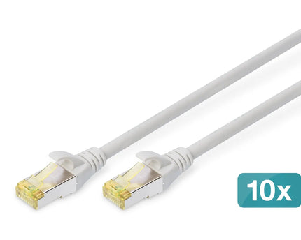 10 inch netwerkbundel, incl. 12U kast 312 x 300 x 592 mm, grijs en diverse componenten - Networkdiscount.com