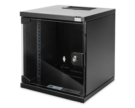 10 inch netwerkbundel, incl. 6U - kast, zwarte plank 330 x 312 x 300 mm, PDU, 8 - poorts switch, CAT 6 patchpaneel - Networkdiscount.com