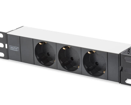 10 inch netwerkbundel, incl. 9U - kast 312 x 300 x 464 mm, zwarte plank, PDU, 8 - poorts switch, CAT 6 patchpaneel - Networkdiscount.com