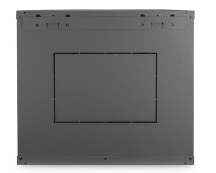 12U wandkast 600x600x611 mm, kleur zwart (RAL 9005) - Networkdiscount.com