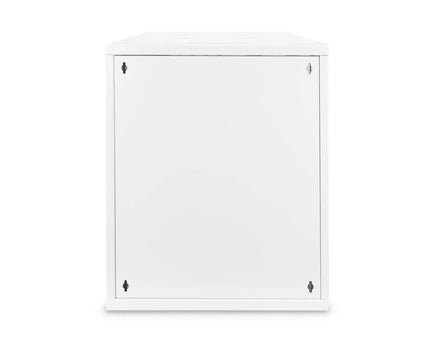 12U wandkast, SOHO, ongemonteerd 540x400x595mm, volledig glazen voordeur, grijs - Networkdiscount.com