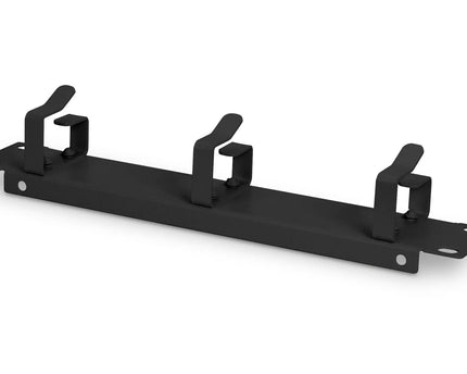 1U metalen rangeerpaneel 3 - voudig voor 10'' racks - Networkdiscount.com
