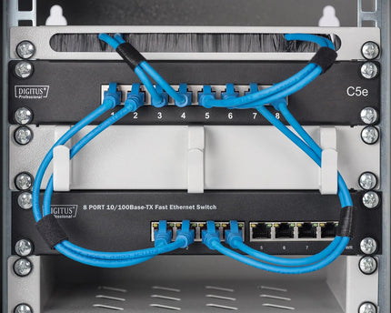 6U wandmontagekast 330x312x300 mm (BxHxD) , grijs - Networkdiscount.com