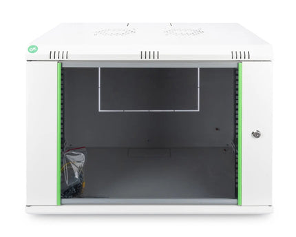 9U wandmontagekast, Dynamic 478x600x450 mm, kleur grijs (RAL 7035) - Networkdiscount.com