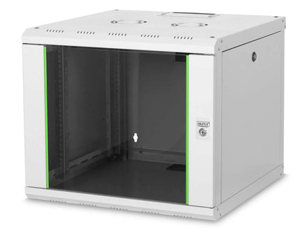 9U wandmontagekast, Unique 509x600x600 mm, kleur grijs (RAL 7035) - Networkdiscount.com