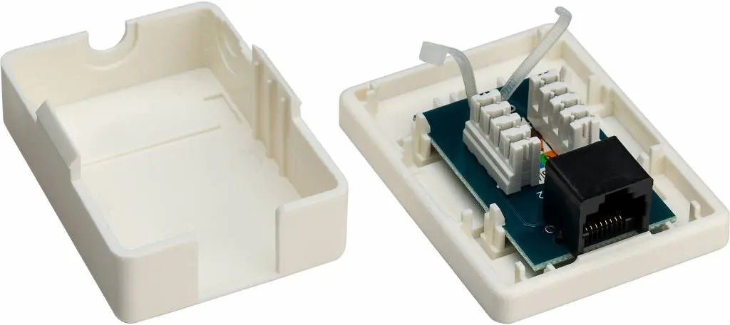 CAT6 opbouwdoos 1x RJ45 UTP - Networkdiscount.com