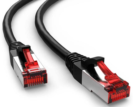 Cat6 S/FTP PIMF LSOH zwart 30 meter - Networkdiscount.com