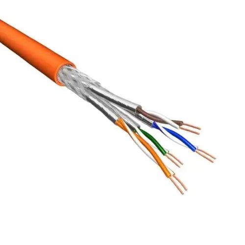 Cat.6A S/FTP Kabel Soepel AWG26 LSZH Oranje 500m 100% koper - Networkdiscount.com