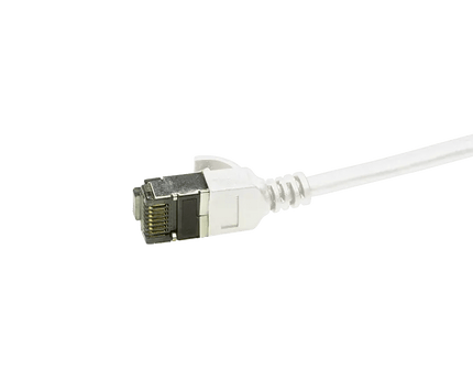 CAT6a U/FTP Ultraflex, 100% koper, wit, 0.3M - Networkdiscount.com
