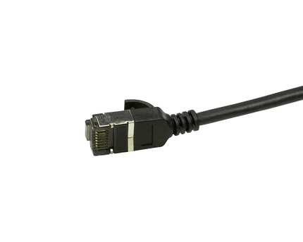 CAT6a U/FTP Ultraflex, 100% koper, zwart, 0.3M - Networkdiscount.com