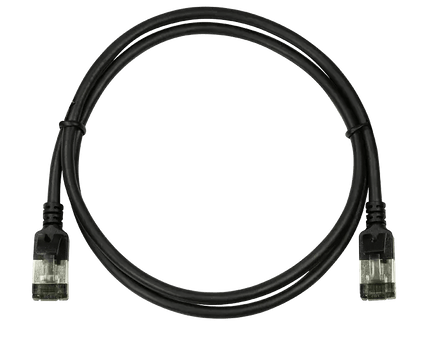 CAT6a U/FTP Ultraflex, 100% koper, zwart, 3M - Networkdiscount.com