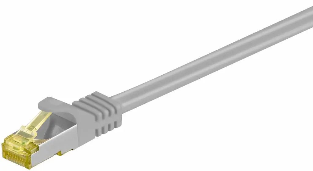 Cat7 0.25M Grijs SSTP/PiMF halogeenvrij patchkabel - Networkdiscount.com