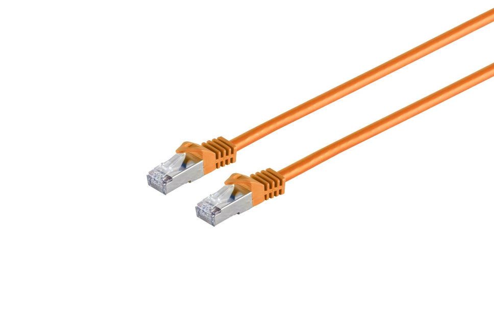 Cat7 1.5M Oranje SSTP/PiMF halogeenvrij patchkabel - Networkdiscount.com
