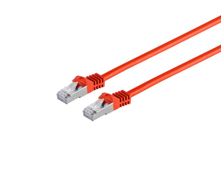 Cat7 1.5M Rood SSTP/PiMF halogeenvrij patchkabel - Networkdiscount.com