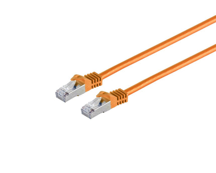 Cat7 7.5M Oranje SSTP/PiMF halogeenvrij patchkabel - Networkdiscount.com