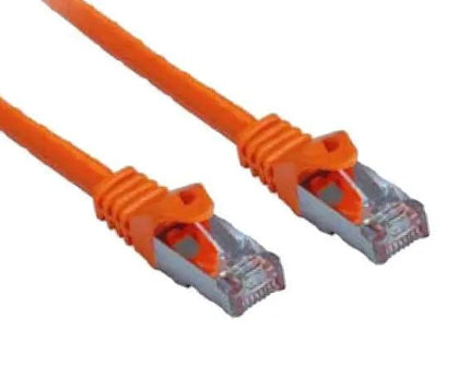 Cat7 7.5M Oranje SSTP/PiMF halogeenvrij patchkabel - Networkdiscount.com