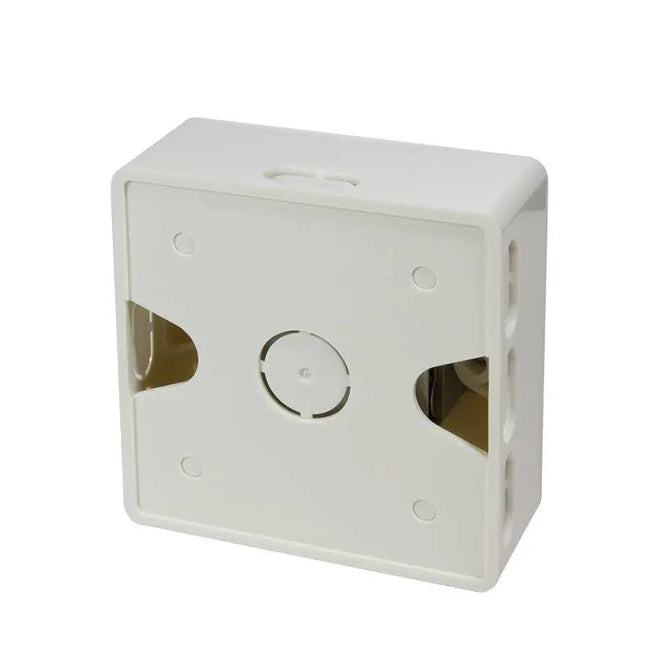 Combi Inbouw + opbouwdoos CAT6 2x RJ45 RAL9010 - Networkdiscount.com