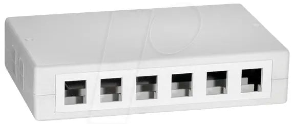 Desktop keystone patchpanel, 12 poorts UTP - Networkdiscount.com
