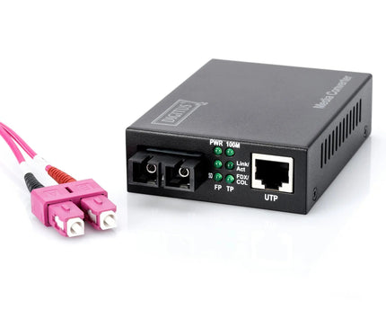 Fast Ethernet Mediaconverter, RJ45 / SC - Networkdiscount.com