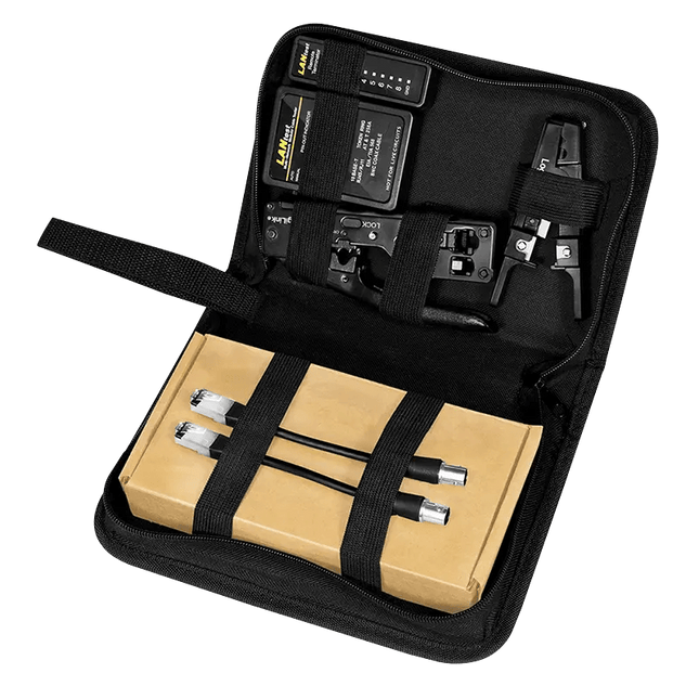 Netwerk toolset voor CAT6a en CAT7 kabels - Networkdiscount.com