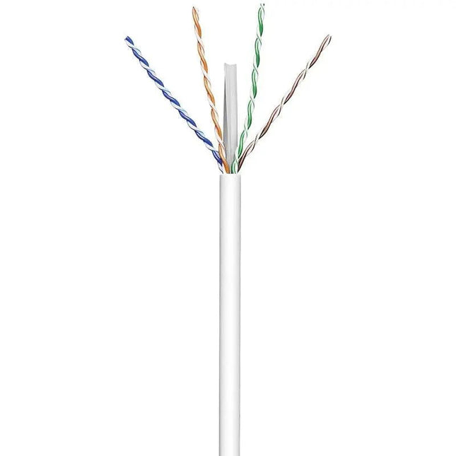 UTP CAT6 netwerkkabel stug 305M CCA Wit - Networkdiscount.com