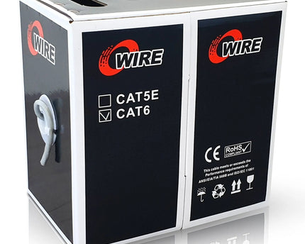 UTP CAT6 stug 100M 100% Koper - Networkdiscount.com