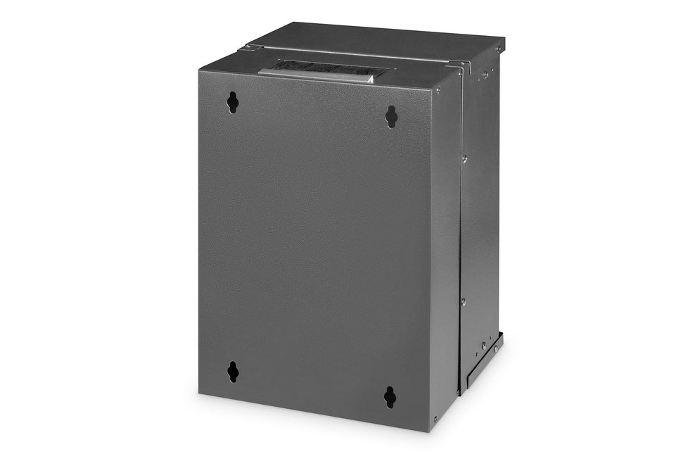 10" 9U wandkast, SOHO PRO, ongemonteerd 315 x 300 x 460 mm, zwart - Networkdiscount.com