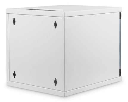 10 inch 6U wandkast 330x312x400 mm (BxHxD) , Grijs - Networkdiscount.com