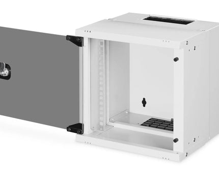 10 Inch 6U wandkast, SOHO PRO, ongemonteerd 325 x 315 x 300 mm, grijs - Networkdiscount.com