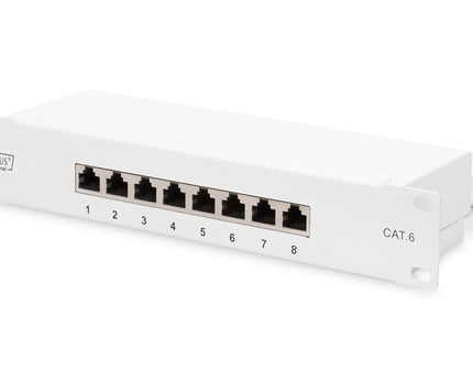 10 inch netwerkbundel, incl. 12U kast 312 x 300 x 592 mm, grijs en diverse componenten - Networkdiscount.com