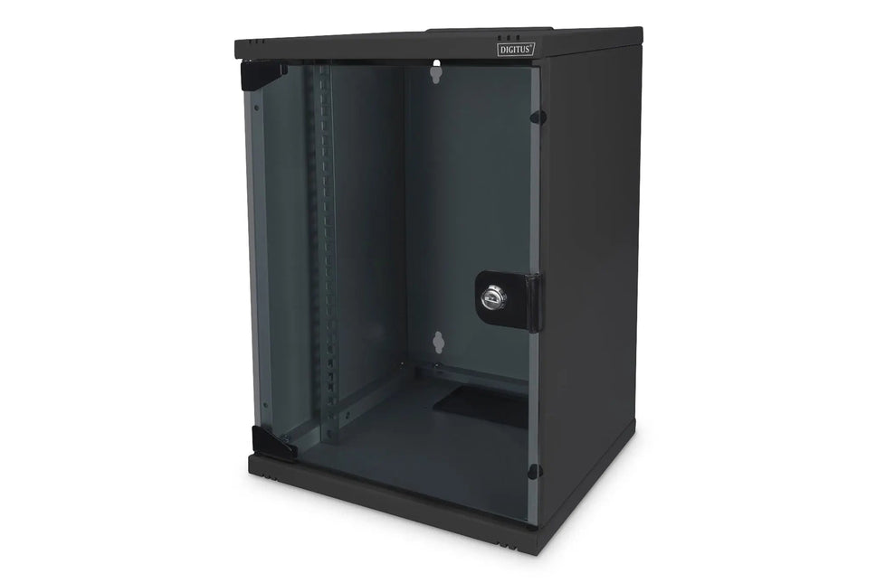 10 inch netwerkbundel, incl. 9U - kast 312 x 300 x 464 mm, zwarte plank, PDU, 8 - poorts switch, CAT 6 patchpaneel - Networkdiscount.com