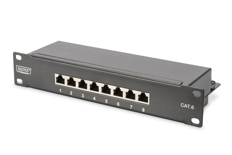 10 inch netwerkbundel, inclusief 9U - kast, grijze plank 312 x 100 x 464 mm, PDU, 8 - poorts switch, CAT 6 patchpaneel - Networkdiscount.com