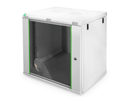 12U wandkast, Dynamic 600x450x611 mm, kleur grijs (RAL 7035) - Networkdiscount.com
