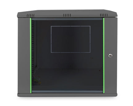 12U wandkast, Dynamic 600x450x611 mm, kleur zwart (RAL 9005) - Networkdiscount.com