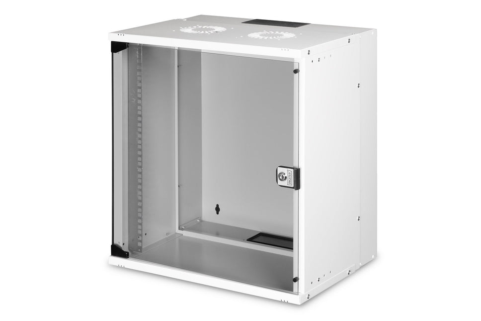 12U wandkast, SOHO PRO, ongemonteerd 540 x 400 x 595 mm, grijs - Networkdiscount.com