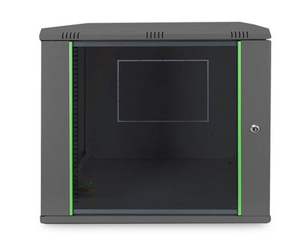 12U wandmontagekast, Dynamic 611x600x450 mm, kleur zwart (RAL 9005) - Networkdiscount.com