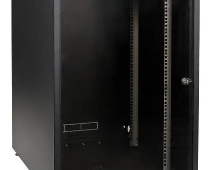 15U serverkast met glazen voordeur (BxDxH) 600x800x737mm - Networkdiscount.com