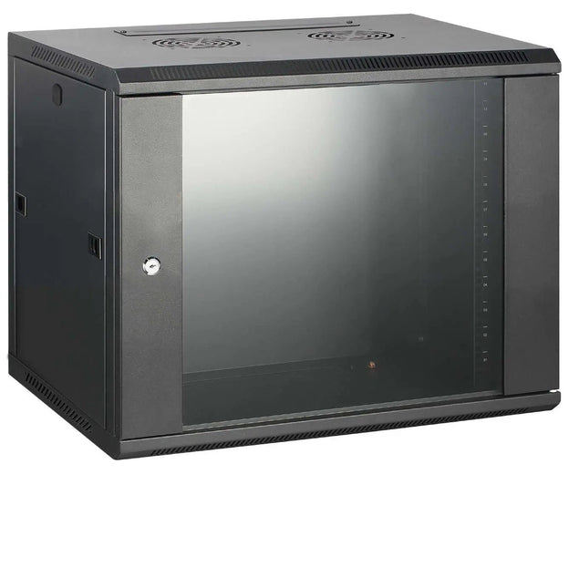 15U wandkast met glazen deur 600x450x770mm - Networkdiscount.com