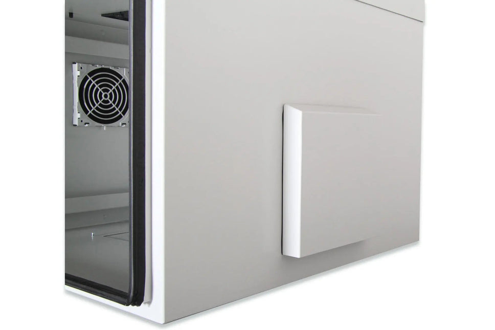 16U wandkast, buiten, IP55 600x600x891 mm, kleur grijs (RAL 7035) - Networkdiscount.com