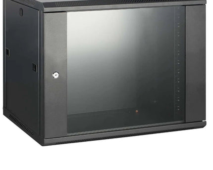 18U wandkast met glazen deur 600x600x905mm - Networkdiscount.com