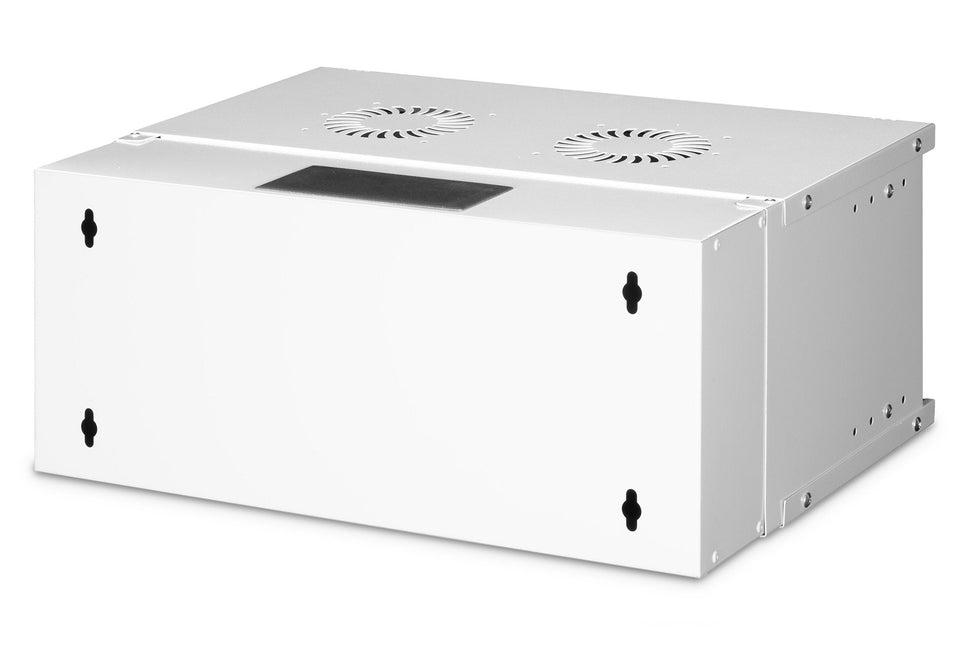 19" 4U wandkast, SOHO PRO, ongemonteerd 540x400x240 mm, grijs - Networkdiscount.com