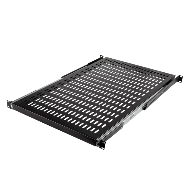 1U Uitschuifbaar legbord voor serverkasten van 1000mm diepte - Networkdiscount.com