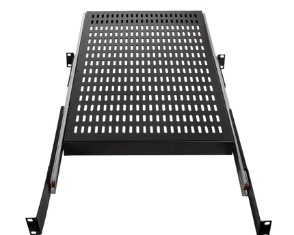 1U Uitschuifbaar legbord voor serverkasten van 1000mm diepte - Networkdiscount.com