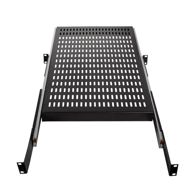1U Uitschuifbaar legbord voor serverkasten van 1000mm diepte - Networkdiscount.com