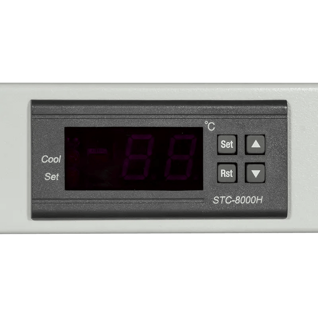 1U ventilatorunit met 2 ventilatoren, grijs 19 Inch - Networkdiscount.com