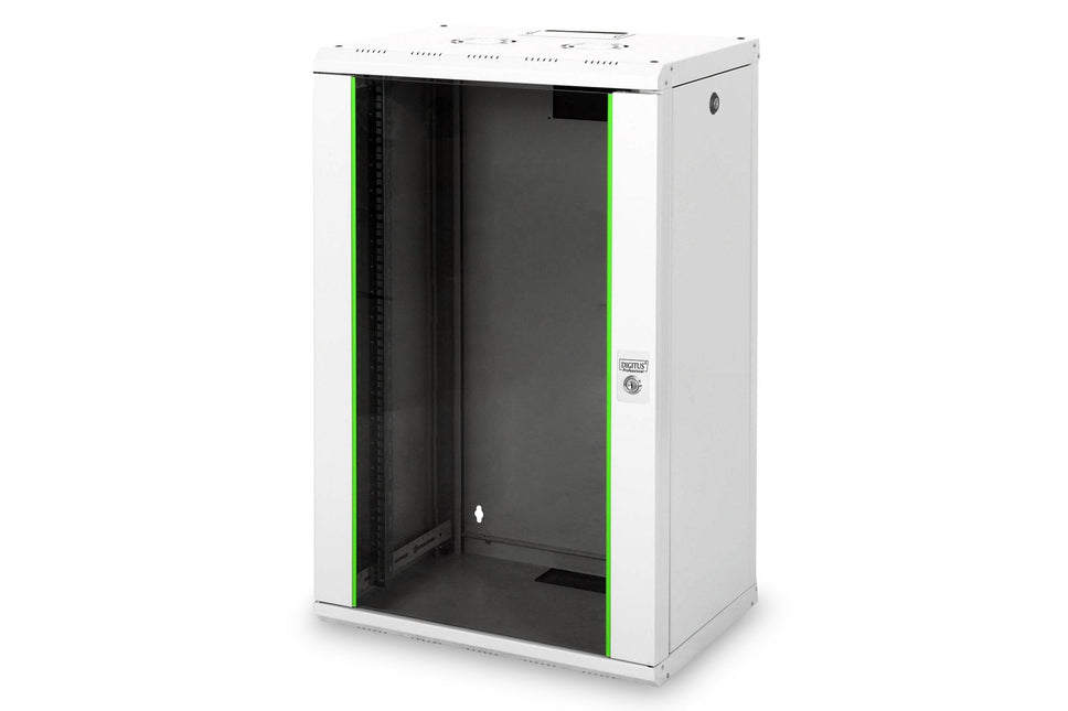20U wandkast, Uniek 600x450x998 mm, kleur grijs (RAL 7035) - Networkdiscount.com
