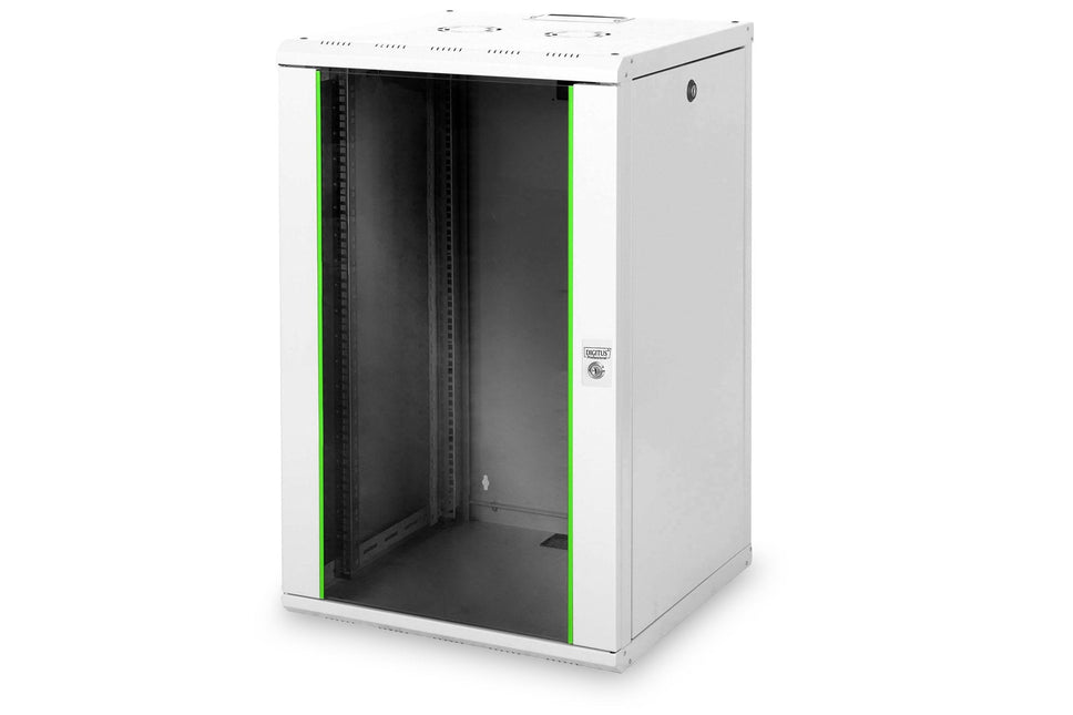 20U wandkast, Uniek 600x600x998 mm, kleur grijs (RAL 7035) - Networkdiscount.com